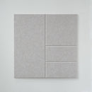 Akoestische wandpanelen beige