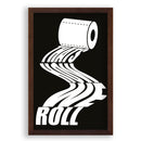 This is how we roll Poster I Walljar.com I badkamer I Wc I Toilet I Acrylglas I canvas
