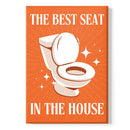 Le meilleur siège de la maison : les toilettes