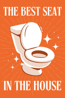 Le meilleur siège de la maison : les toilettes