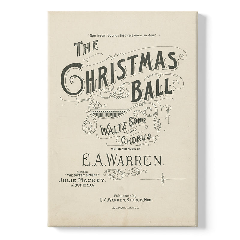 Christmas Ball Card