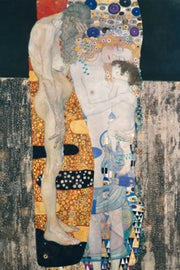 The Three ages of Woman Gustav Klimt Framed Poster