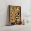 Gustav Klimt Tree of life ingelijste poster