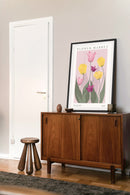 Flower Market Tullip NO.8 | Mockup Ruimte | Poster