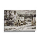 Two Houses in Winter