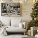 Two Houses in Winter