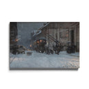 Paarden Trekken Kar Voort