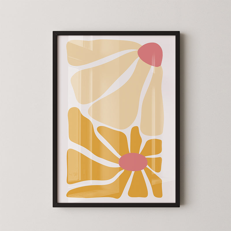 Golden Bloom Poster