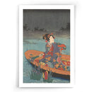 Utagawa Kunisada - Rowing Boat - Drieluik