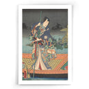 Utagawa Kunisada - Rowing Boat - Drieluik