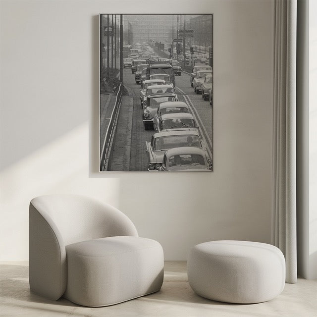 Traffic around Feyenoord stadium (Feyenoord - MVV) 9-1