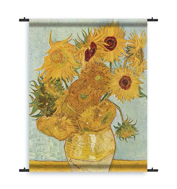 Wandkleed - Vincent van Gogh - Zonnebloemen