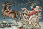 Vintage Weihnachtskarte