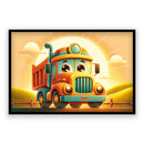 Vrachtwagen vriendje Walljar poster