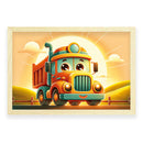 Vrachtwagen vriendje Walljar poster