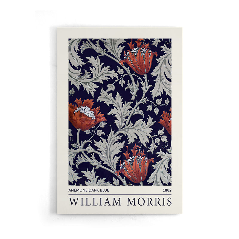 William Morris - Anemone Dark Blue