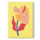 Yellow Abstract Flower