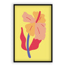 Yellow Abstract Flower