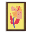 Yellow Abstract Flower