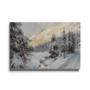 Lumière du soleil sur les montagnes