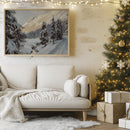 Lumière du soleil sur les montagnes