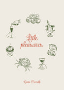 Little Pleasures – Groene Illustraties – Groene illustraties van kleine genietmomenten rond een rode quote.