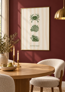 Salt Water Therapy – Groene Krab en Schelpen in een sfeervol interieur