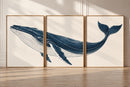 Ocean Grace drieluik sfeermockup in licht interieur