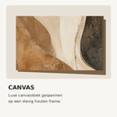 organic earth flow – canvas materiaalomschrijving