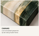 Canvas met volledige materiaalomschrijving