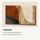 terracotta harmony – canvas materiaalomschrijving
