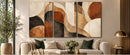 terracotta harmony – sfeermockup woonkamer