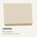 Materiaalvoorbeeld canvas – doekstructuur