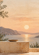 Wabi Sabi Sunset middelste poster