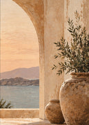 Wabi Sabi Sunset rechter poster