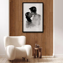 Oil Paint man and woman - Walljar