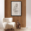 Sitting Person - Walljar