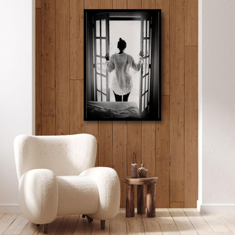 Lady at the Window - Walljar