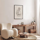 Sitting Person - Walljar