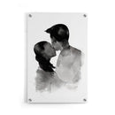 Oil Paint man and woman - Walljar