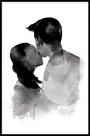 Oil Paint man and woman - Walljar