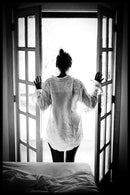 Lady at the Window - Walljar