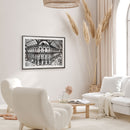 Bella Milano Galleria Vittorio Emanuele l poster met lijst - Walljar