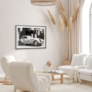 Bella Milano Alfa Romeo Berlinetta poster met lijst - Walljar