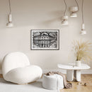 Bella Milano Galleria Vittorio Emanuele l poster met lijst - Walljar