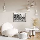 Bella Milano Piazza Beccaria ll poster met lijst - Walljar