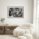 Bella Milano Bar Giamaica l poster met lijst - Walljar