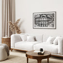 Bella Milano Galleria Vittorio Emanuele l poster met lijst - Walljar