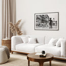 Bella Milano Piazza Beccaria ll poster met lijst - Walljar