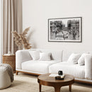 Bella Milano Finale del Gran Pirelli poster met lijst - Walljar